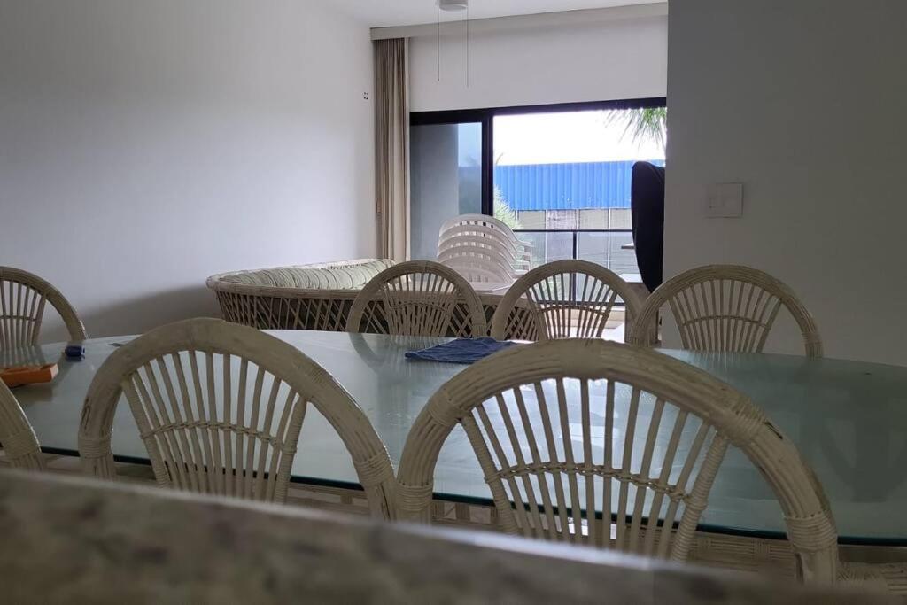 Apto Completo A 1 Quadra Da Praia Da Enseada. 瓜鲁雅 外观 照片